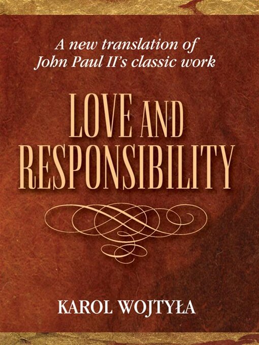 Title details for Love and Responsibility by Karol Wojtyła - Wait list